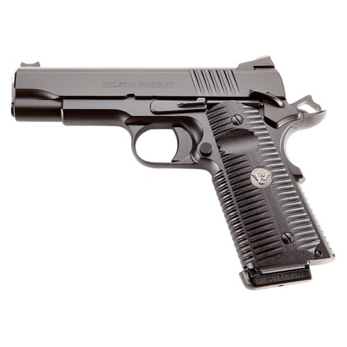 WILSON COMBAT ACP Commander 1911 9mm 4.25" 10rd Pistol- Armor-Tuff Black for sale at KYGUNCO.