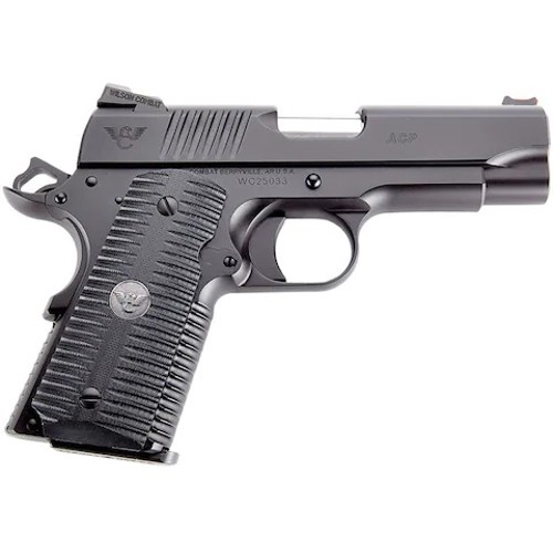 WILSON COMBAT 1911 45ACP 4" 7rd Pistol - Black / Armor-Tuff for sale at KYGUNCO.