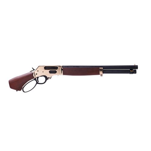 HENRY Lever Action Axe 410 Gauge 3" 15.1" 5rd Shotgun - Blued / Brass / Walnut for sale at KYGUNCO.