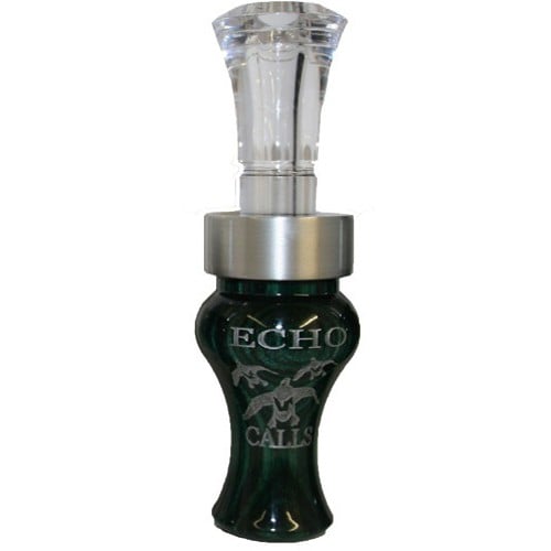 ECHO CALLS Timber Double Reed Duck Call - Blue Diamondwood / Poly for sale at KYGUNCO.