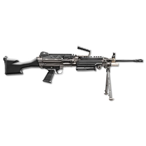 FN AMERICA FN M249S Standard SAW 5.56 NATO 18.5" 30rd Semi-Auto Rifle - Black for sale at KYGUNCO.