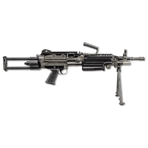FN AMERICA FN M249S Para 5.56 NATO 16.1" 30rd Semi-Auto Rifle w/ Bipod | Black for sale at KYGUNCO.