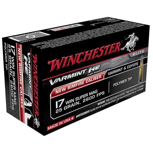 WINCHESTER AMMO 17 WSM 25 GR JHP for sale at KYGUNCO.