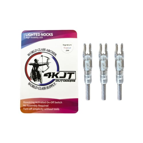 4KJT OUTDOORS Lighted Nock .244 Tropical for sale at KYGUNCO.