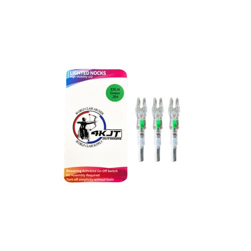 4KJT OUTDOORS Lighted Nock XXLN .204 Green for sale at KYGUNCO.