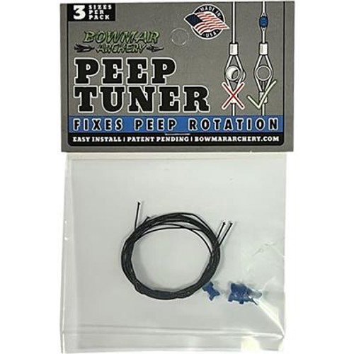 BOWMAR Peep Tuner Blue for sale at KYGUNCO.