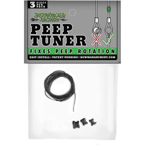 BOWMAR Peep Tuner Black for sale at KYGUNCO.