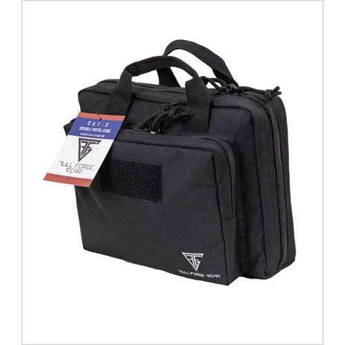 FULL FORGE GEAR CAT-2 Double Pistol Case Black for sale at KYGUNCO.