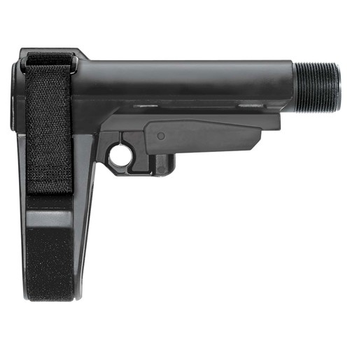 SB TACTICAL SBA3 5-Position Adjustable Pistol Brace (No Buffer Tube) | Black for sale at KYGUNCO.