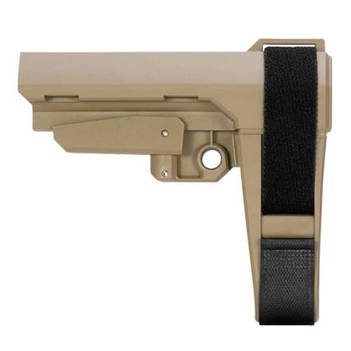 SB TACTICAL SBA3 FDE 5-Position Adjustable for sale at KYGUNCO.