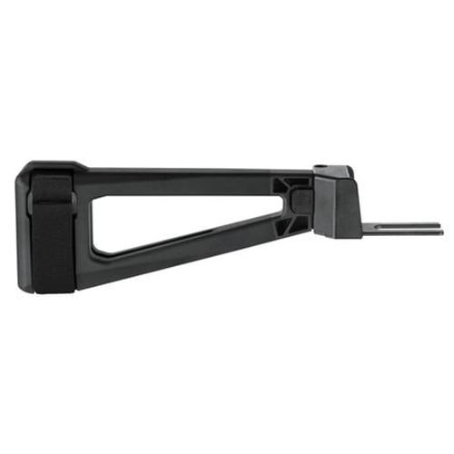 SB TACTICAL AK Triangle Side-Folding Brace BlkSB Logo AK Adptr for sale at KYGUNCO.