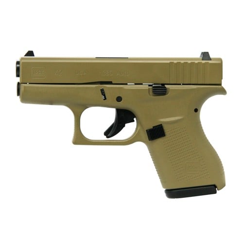 GLOCK G42 380 ACP 3.2" 6rd - FDE for sale at KYGUNCO.