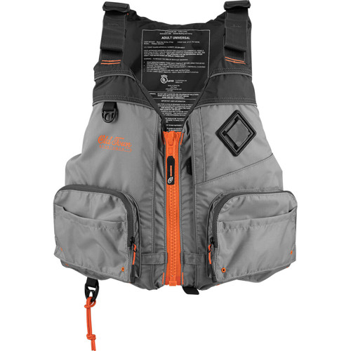 OLD TOWN Treble Angler Sportsman Life Jacket - Silver for sale at KYGUNCO.