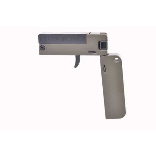 TRAILBLAZER FIREARMS Lifecard 22 LR 2.5" Single Shot Pistol | OD Green for sale at KYGUNCO.