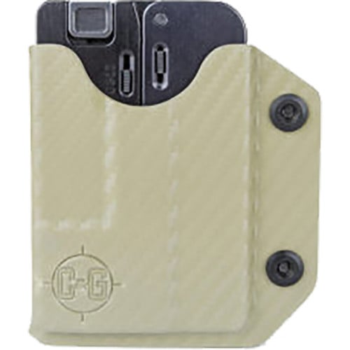 TRAILBLAZER FIREARMS Holster for LifeCard Kydex Carbon Fiber FDE for sale at KYGUNCO.