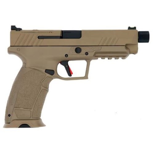 TISAS PX-9 Tactical Gen 3 9mm 5.1" 18/20rd Optic Ready Pistol w/ Threaded Barrel - FDE for sale at KYGUNCO.