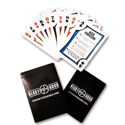 READY HOUR Preparedness Playing Cards for sale at KYGUNCO.