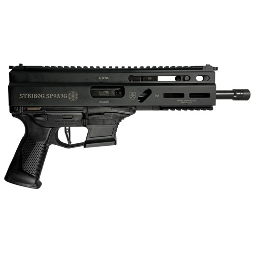 GRAND POWER Stribog 9mm 8" 30rd Pistol | Black for sale at KYGUNCO.