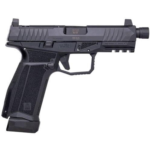 AREX DEFENSE Delta X Tactical 9mm OR TB Black /Black 17/19rd for sale at KYGUNCO.