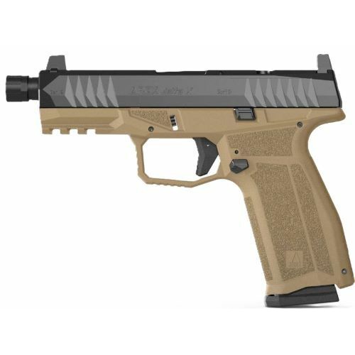 AREX DEFENSE Delta X Tactical 9mm OR TB FDE /Black 17/19rd for sale at KYGUNCO.