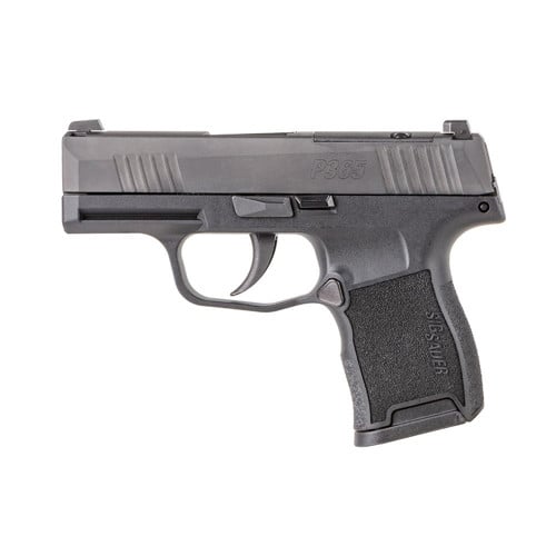 SIG SAUER P365 380ACP 3.10" 10rd Optic Ready Pistol w/ Night Sights & Manual Safety | Black for sale at KYGUNCO.