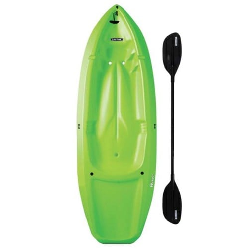 LIFETIME Wave 6' Youth Kayak (w/ paddle) - Lime for sale at KYGUNCO.