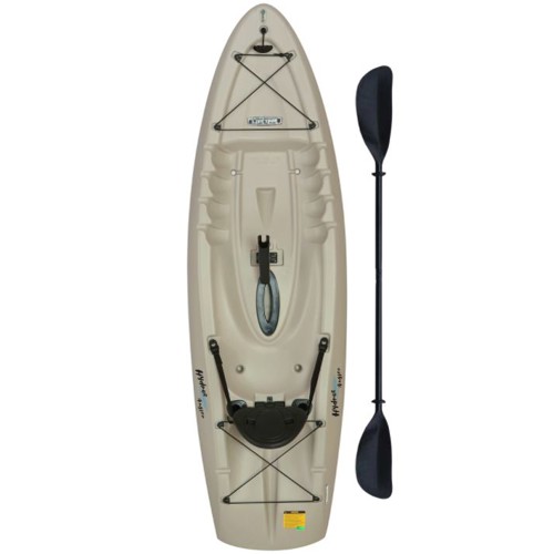 LIFETIME Hydros Angler 85 Fishing Kayak(w/paddle) Sandstone for sale at KYGUNCO.