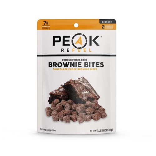 PEAK REFUEL Chocolate Fudge Brownie Dough Bites 4.58 oz for sale at KYGUNCO.