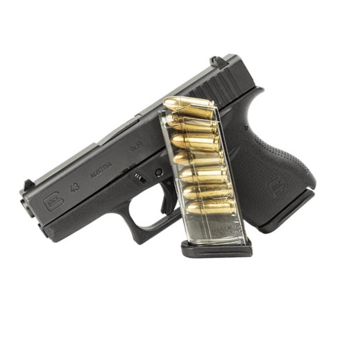 ELITE TACTICAL Glock 43 9mm 7rd Magazine fits Glk 43 - Sits Flush for sale at KYGUNCO.