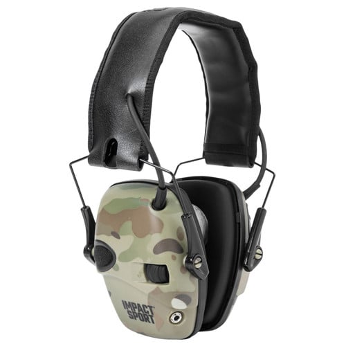 HOWARD LEIGHT Impact Sport MultiCam Electronic Earmuff for sale at KYGUNCO.
