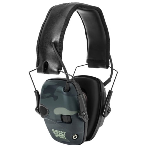 HOWARD LEIGHT Impact Sport MultiCam Black Electronic Earmuff for sale at KYGUNCO.