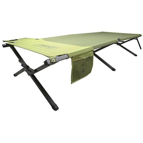 COLEMAN Trailhead Deluxe Footlocking Cot 72"x32" Green for sale at KYGUNCO.