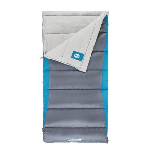 COLEMAN Autumn Glen Big&Tall -40° Sleeping Bag - Blue / Grey for sale at KYGUNCO.