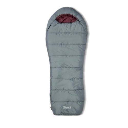 COLEMAN Tidelands 50o Mummy Insulated Sleeping Bag - Gray for sale at KYGUNCO.
