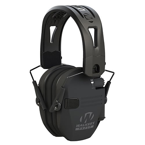 WALKER'S RAZOR TACTI-GRIP MUFF W/ RUBBER HEADBAND - BLACK for sale at KYGUNCO.