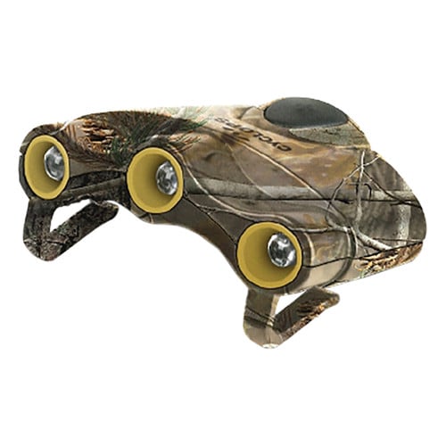 CYCLOPS ORION HAT CLIP LIGHT CAMO W/ 3 CLEAR LED LIGHTS for sale at KYGUNCO.