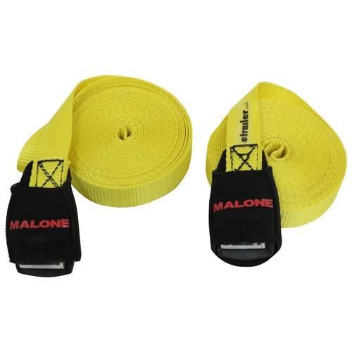 MALONE 18' Cam Buckle Load Strap 2pk foam buckle sleeve for sale at KYGUNCO.