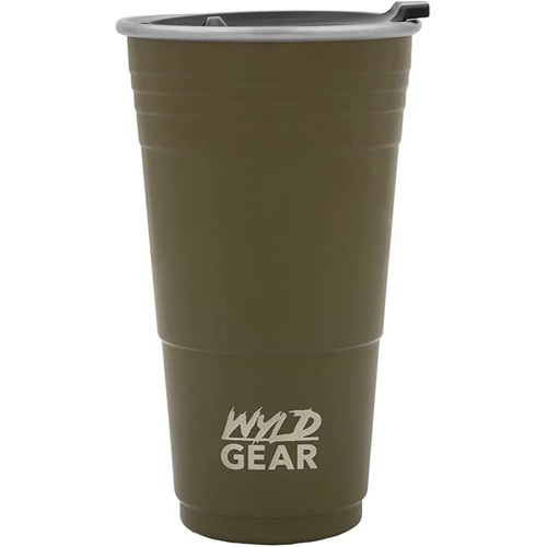WYLD GEAR Party Cup 24 oz OD Green for sale at KYGUNCO.