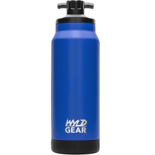 WYLD GEAR Mag Flask 34 oz Royal Blue for sale at KYGUNCO.