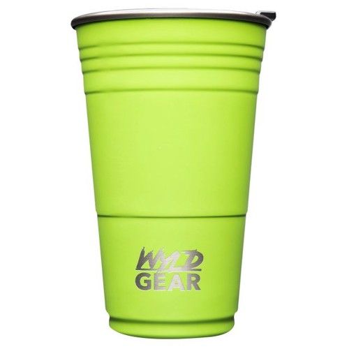 WYLD GEAR Party Cup 16 oz Lime for sale at KYGUNCO.