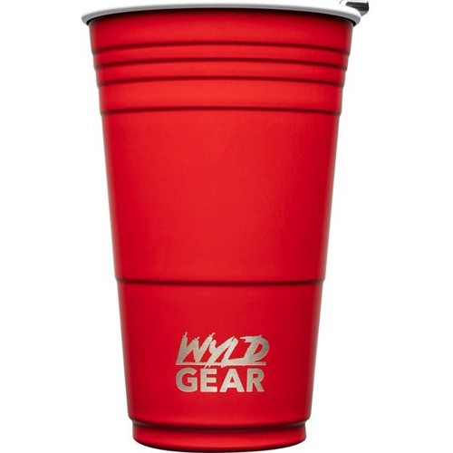 WYLD GEAR Party Cup 16 oz Red for sale at KYGUNCO.