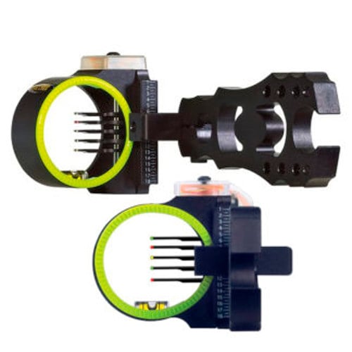 BLACK GOLD Flash Point Rush 5 Pin (.019) Left Hand Compound Bow Sight - Black for sale at KYGUNCO.