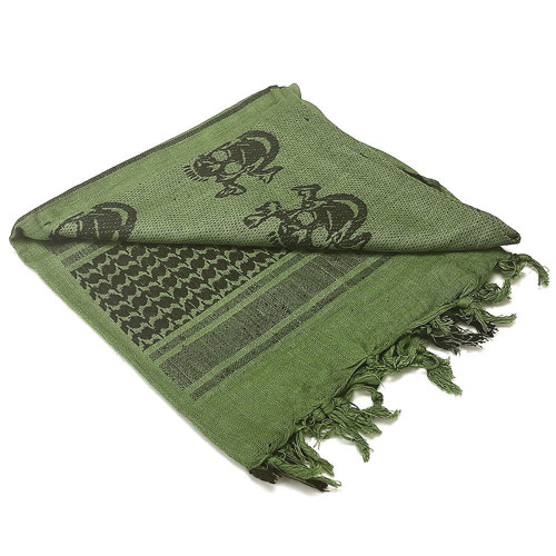 CONDOR OUTDOOR Shemagh 100% Cotton - Olive/Black for sale at KYGUNCO.