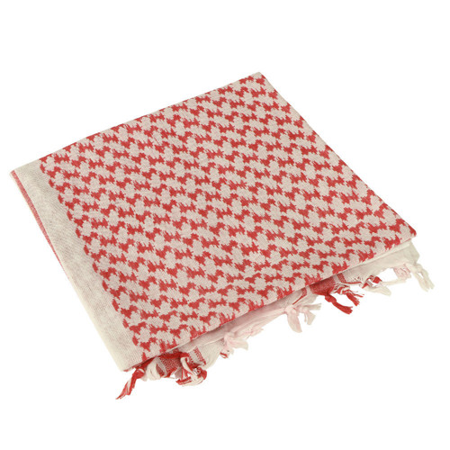 CONDOR OUTDOOR Shemagh 100% Cotton - Red/White for sale at KYGUNCO.