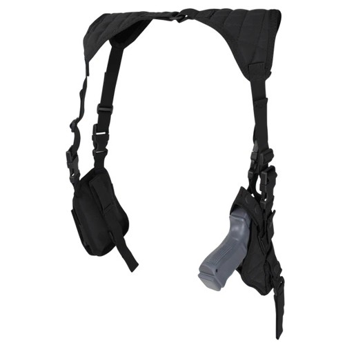 CONDOR OUTDOOR Vertical Shoulder Holster Black for sale at KYGUNCO.
