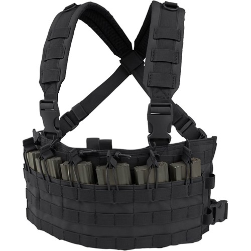 CONDOR OUTDOOR Elite Rapid Assault Chest Rig - Black for sale at KYGUNCO.