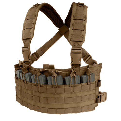CONDOR OUTDOOR Rapid Assault Chest Rig - Coyote Brown for sale at KYGUNCO.