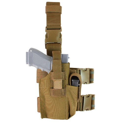 CONDOR OUTDOOR Tactical Leg Holster Coyote Brown for sale at KYGUNCO.