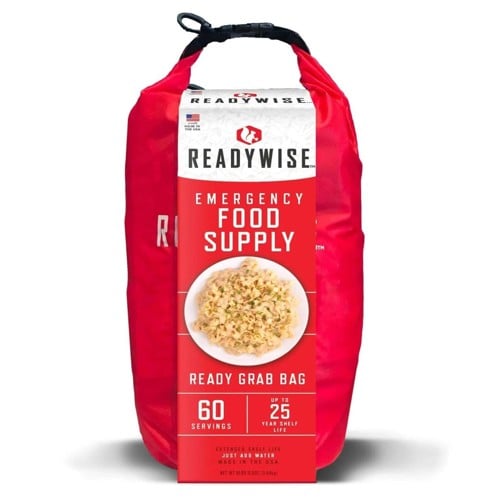 READY WISE 7-Day Emergency Food Supply w/ Dry Bag - 60 Servings for sale at KYGUNCO.