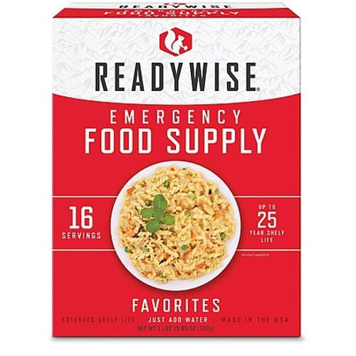 READY WISE Emergency Food Supply Favorites Box - 16 Servings for sale at KYGUNCO.